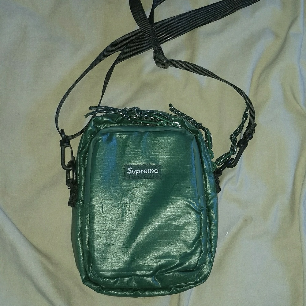 Supreme FW17 Cordura Shoulder Bag Teal
